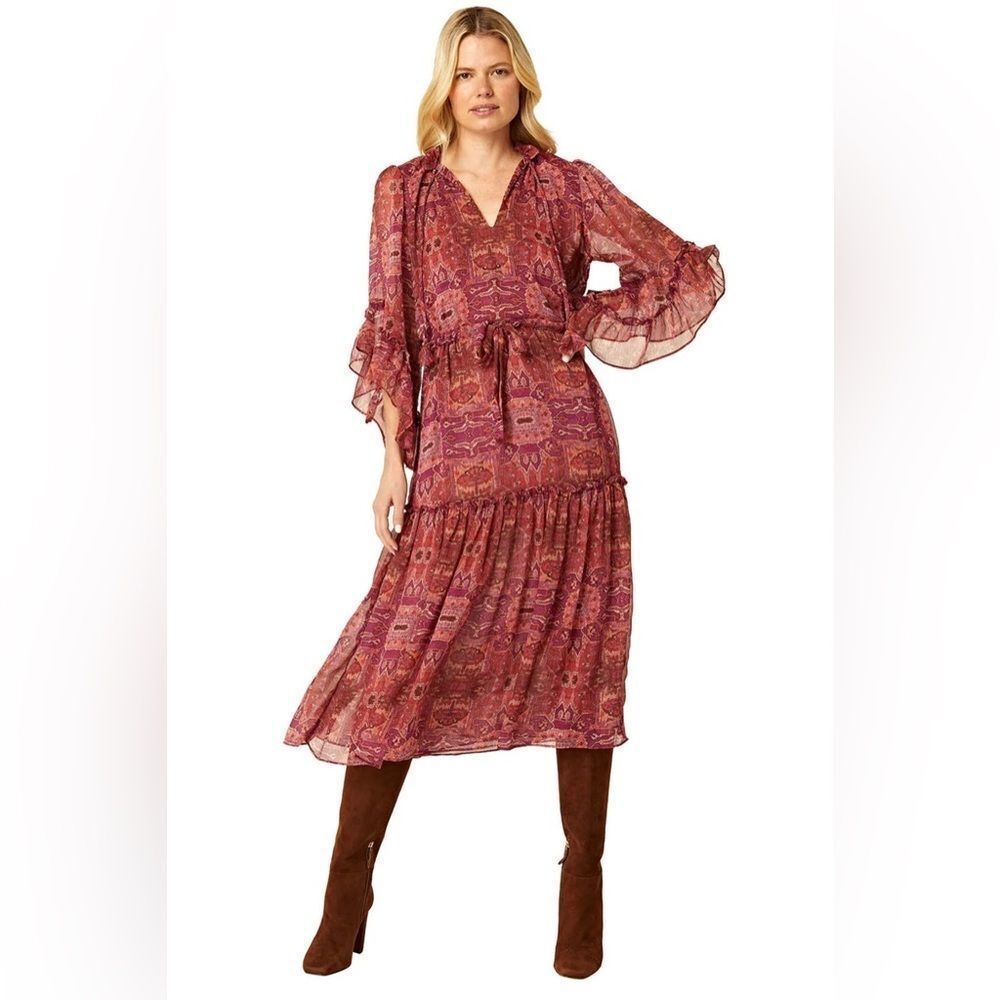 MISA Marcele Dress in Septima Tapestry S